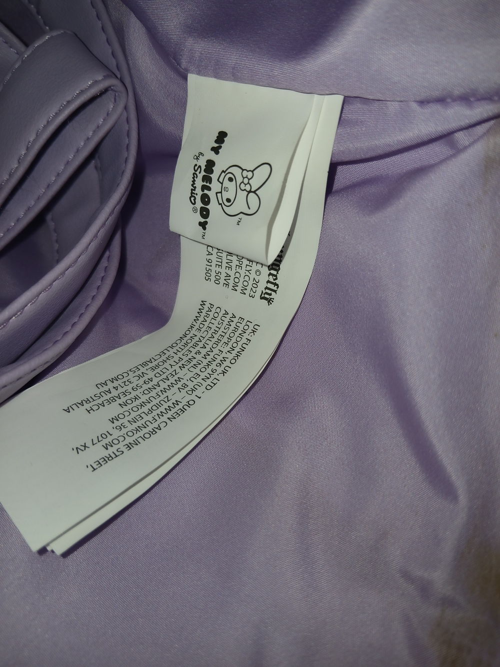Sanrio My Melody Pastel Pink Satchel Bag - Picture 4 of 9